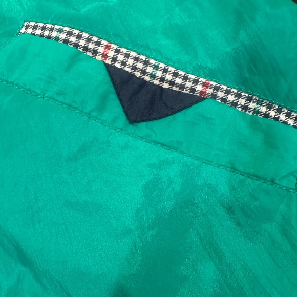 Vintage Curren Seen Womens Reversible Windbreaker Jacket w Pockets Sz M 90s - Picture 9 of 10